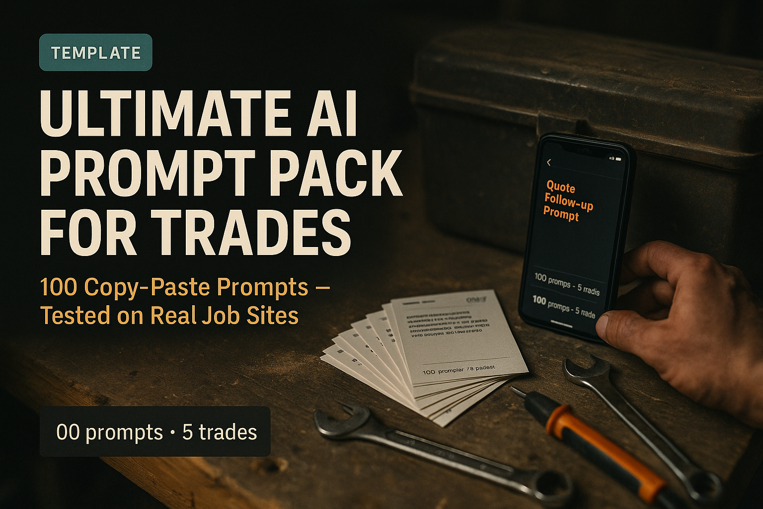 Ultimate AI Prompt Pack for Trades
