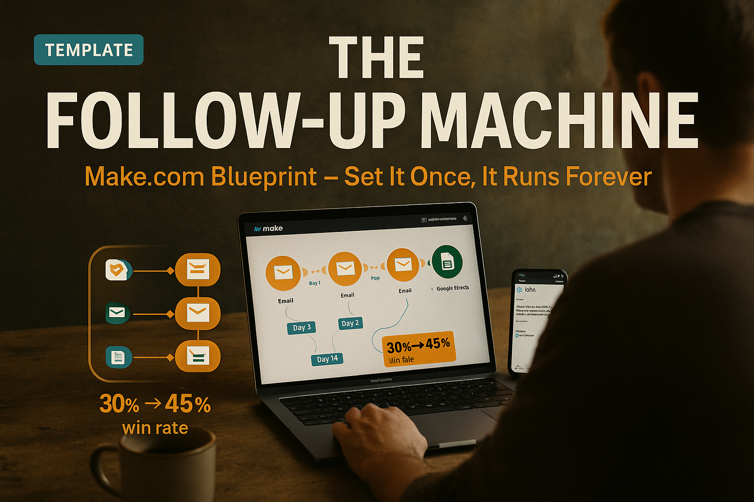 The Follow-Up Machine — Make.com Blueprint
