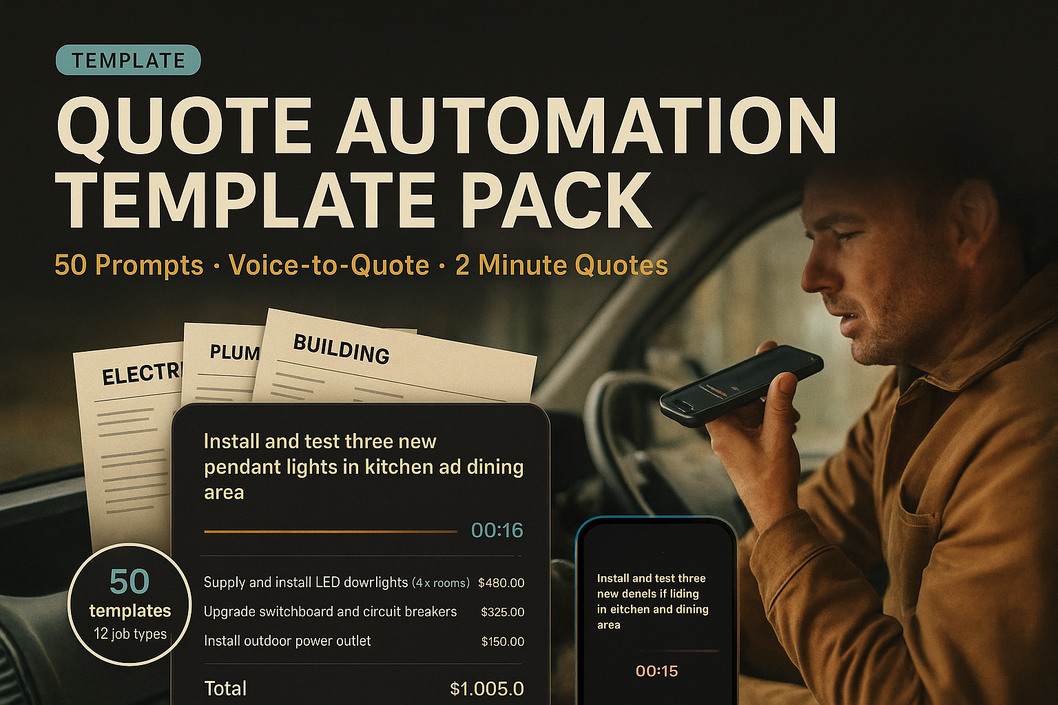 Quote Automation Template Pack