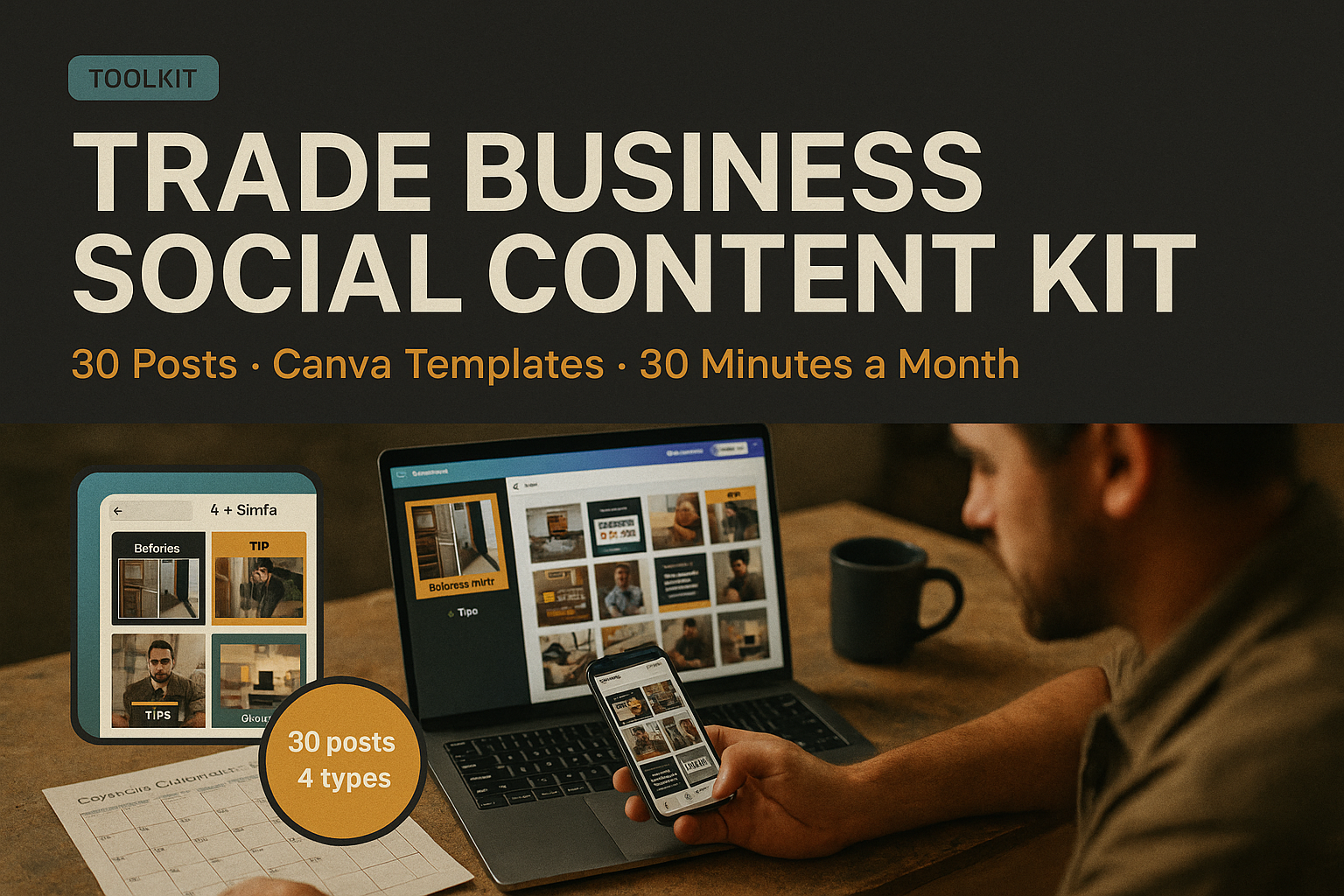 Trade Business Social Content Kit